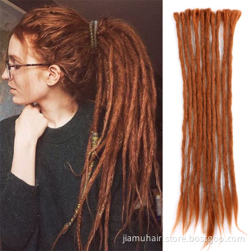22 inch Rock&Roll Hippie Synthetic Crochet Braiding Handmade Dreadlocks Extensions Crochet Braids Reggae Hair